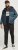 Jack & Jones SPRINT Black Blocking Quilted Hooded Jacket Turquoise Blue - Jakas & Lietus apģērbs - Jakas - 2XL-12XL
