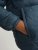 Jack & Jones SPRINT Black Blocking Quilted Hooded Jacket Turquoise Blue - Jakas & Lietus apģērbs - Jakas - 2XL-12XL