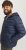 Jack & Jones SPRINT Red Stitches Quilted Hooded Jacket Navy Blazer - Jakas & Lietus apģērbs - Jakas - 2XL-12XL
