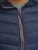 Jack & Jones SPRINT Red Stitches Quilted Hooded Jacket Navy Blazer - Jakas & Lietus apģērbs - Jakas - 2XL-12XL