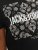 Jack & Jones JJPAISLEY T-Shirt Black - T-krekli - T-krekli - 2XL-14XL