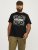 Jack & Jones JJPAISLEY T-Shirt Black - T-krekli - T-krekli - 2XL-14XL