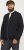 Jack & Jones PANNEL Turtleneck Knitted Sweater with Zipper Black - Džemperi un džemperi ar kapuci - Džemperi - 2XL-14XL
