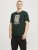 Jack & Jones XMAS Christmas Skull T-Shirt Dark Slate Grey - T-krekli - T-krekli - 2XL-14XL