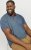 Jack & Jones PAULOS Short Sleeve Polo Denim Blue/PS - Polo krekli - Polo krekli - 2XL-8XL
