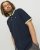 Jack & Jones PAULOS Short Sleeve Polo Dark Navy/NEON - Polo krekli - Polo krekli - 2XL-8XL