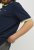 Jack & Jones PAULOS Short Sleeve Polo Dark Navy/NEON - Polo krekli - Polo krekli - 2XL-8XL