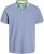 Jack & Jones PAULOS Short Sleeve Polo Light Blue/NEON - Polo krekli - Polo krekli - 2XL-8XL