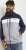 Jack & Jones RUSH White/Grey Blocking Bomber Jacket with Hood Navy Blazer - Jakas & Lietus apģērbs - Jakas - 2XL-12XL