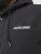 Jack & Jones RUSH SOLID Bomber Jacket with Hood Black - Jakas & Lietus apģērbs - Jakas - 2XL-12XL