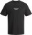 Jack & Jones ESTERBRO T-Shirt Black - T-krekli - T-krekli - 2XL-14XL