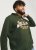 Jack & Jones 2 COL LOGO Hoodie Kombu Green - Džemperi un džemperi ar kapuci - Džemperi - 2XL-14XL