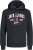Jack & Jones 2 COL LOGO Hoodie Dark Navy - Džemperi un džemperi ar kapuci - Džemperi - 2XL-14XL