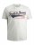 Jack & Jones JJELOGO TEE White - T-krekli - T-krekli - 2XL-14XL