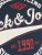 Jack & Jones JJELOGO TEE Navy - T-krekli - T-krekli - 2XL-14XL