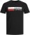 Jack & Jones CORP Logo T-Shirt Black/PLAY 4 - T-krekli - T-krekli - 2XL-14XL