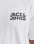 Jack & Jones CORP Logo T-Shirt White w Small Black Print - T-krekli - T-krekli - 2XL-14XL