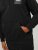 Jack & Jones JJLOCK SWEAT HOOD Black - Džemperi un džemperi ar kapuci - Džemperi - 2XL-14XL