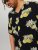 Jack & Jones JORLUKE FLORES Resort Shirt Black - Krekli - Krekli - 2XL-8XL