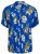 Jack & Jones JORLUKE FLORES Resort Shirt Nautical Blue - Krekli - Krekli - 2XL-8XL