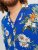 Jack & Jones JORLUKE FLORES Resort Shirt Nautical Blue - Krekli - Krekli - 2XL-8XL