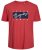 Jack & Jones JORJOSHUA T-shirt Red - T-krekli - T-krekli - 2XL-14XL