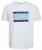 Jack & Jones JORJOSHUA T-shirt Bright White - T-krekli - T-krekli - 2XL-14XL