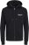Jack & Jones ESTERBRO Zip Hoodie Black - Džemperi un džemperi ar kapuci - Džemperi - 2XL-14XL