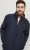 Jack & Jones MULTI SET-IN Sleeves Quilted Jacket With Collar Navy Blazer - Jakas & Lietus apģērbs - Jakas - 2XL-12XL