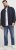 Jack & Jones MULTI SET-IN Sleeves Quilted Jacket With Collar Navy Blazer - Jakas & Lietus apģērbs - Jakas - 2XL-12XL