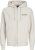 Jack & Jones ESTERBRO Zip Hoodie Light Grey - Džemperi un džemperi ar kapuci - Džemperi - 2XL-14XL