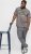 Jack & Jones GLENN ORIGINAL SQ 703 Grey Denim - Džinsi un bikses - Džinsi un Bikses - W40-W70