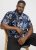 Jack & Jones Hawaii AOP Shirt Blue - Krekli - Krekli - 2XL-8XL
