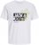  Jack & Jones Jaxon Crew Neck T-Shirt White - T-krekli - T-krekli - 2XL-14XL