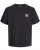  Jack & Jones Jackie Crew Neck T-Shirt Black - T-krekli - T-krekli - 2XL-14XL