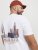 Jack & Jones Boston Photo Crew Neck T-Shirt Bright White - T-krekli - T-krekli - 2XL-14XL