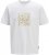 Jack & Jones Tarmac Camo Crew Neck T-Shirt Bright White - T-krekli - T-krekli - 2XL-14XL