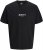 Jack & Jones Snake Crew Neck T-Shirt Black - T-krekli - T-krekli - 2XL-14XL