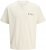 Jack & Jones Snake Crew Neck T-Shirt Antique White - T-krekli - T-krekli - 2XL-14XL