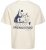 Jack & Jones Bellagio Collage Crew Neck T-Shirt Antique White - T-krekli - T-krekli - 2XL-14XL