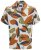Jack & Jones Vira Marshall AOP Short Sleeve Shirt Cloud Dancer - Krekli - Krekli - 2XL-8XL