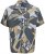 Jack & Jones Vira Marshall AOP Short Sleeve Shirt Silver Sage - Krekli - Krekli - 2XL-8XL