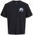 Jack & Jones Fuji Crew Neck T-Shirt Black - T-krekli - T-krekli - 2XL-14XL