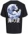Jack & Jones Fuji Crew Neck T-Shirt Black - T-krekli - T-krekli - 2XL-14XL