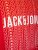 Jack & Jones JJCYBER T-Shirt Red - T-krekli - T-krekli - 2XL-14XL