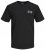 Jack & Jones JCOEDTN T-Shirt with Back Print Black - T-krekli - T-krekli - 2XL-14XL