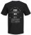 Jack & Jones JCOEDTN T-Shirt with Back Print Black - T-krekli - T-krekli - 2XL-14XL
