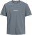 Jack & Jones Lington Back And Front Print Crew Neck T-Shirt Grey - T-krekli - T-krekli - 2XL-14XL