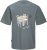Jack & Jones Lington Back And Front Print Crew Neck T-Shirt Grey - T-krekli - T-krekli - 2XL-14XL