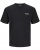 Jack & Jones Zekiel Crew Neck T-Shirt Black - T-krekli - T-krekli - 2XL-14XL